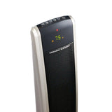 Lasko 29" Digital Ceramic Tower Heater (2 heat settings, remote, timer, black/silver)