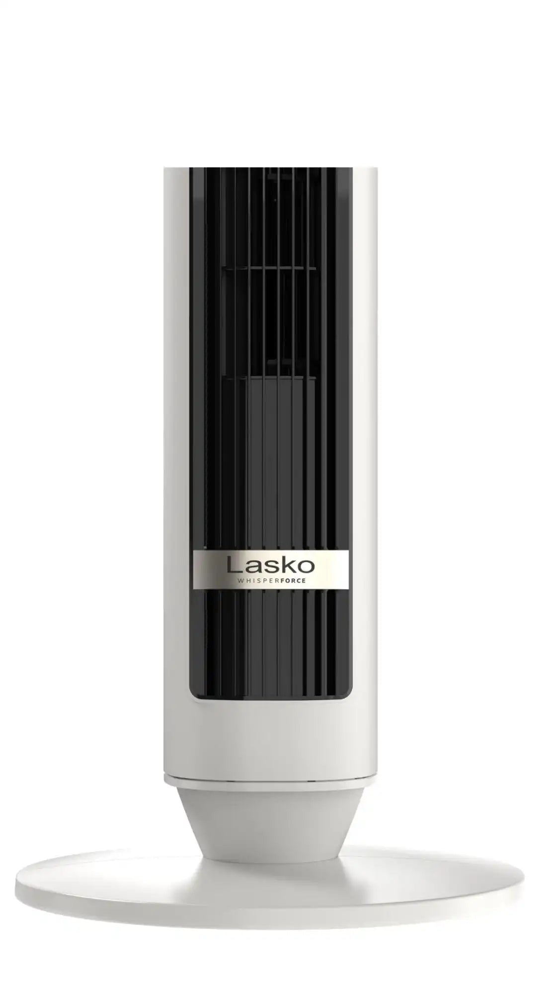 Lasko WhisperForce™ DC 40" Tower Fan (12-speed, remote, timer, air filtration, white/black)
