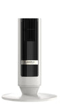 Lasko WhisperForce™ DC 40" Tower Fan (12-speed, remote, timer, air filtration, white/black)