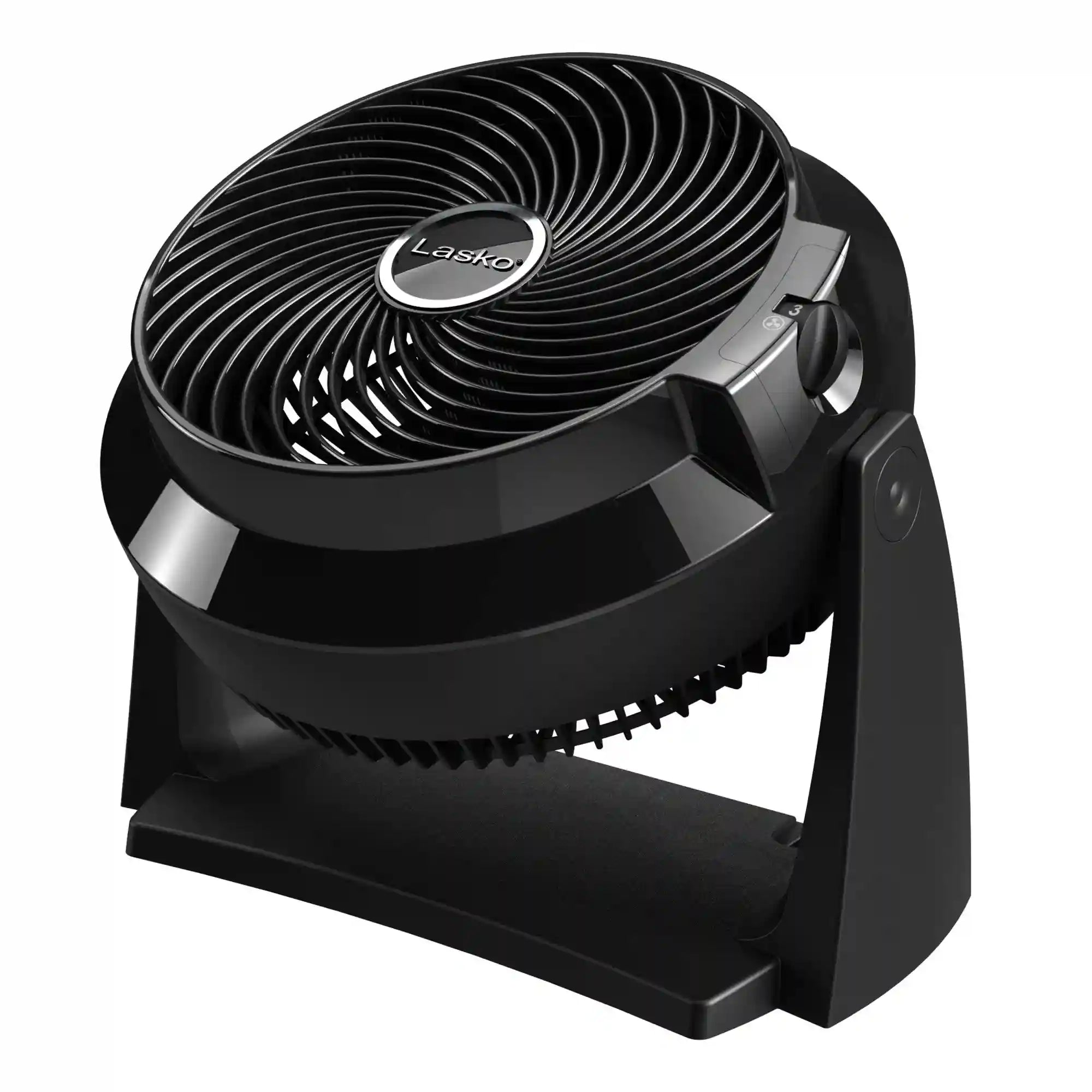 Lasko 10" Air Flexor 3- Speed High Velocity Floor Fan , 3635, Black