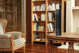 Lasko Oscillating Ultra Slim Electric Tower Space Heater with 2 Speeds, CT14101, Black