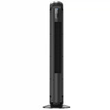 Lasko WhisperForce™ DC 42" Tower Fan (12-speed, remote, black/silver)
