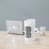 Lasko HF11200 HEPA 11" Table Top Air Purifier (3-speed 3-stage filtration, white)