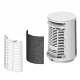 Lasko 9" Table Top Heater (2 heat settings, manual, timer, oscillation, tip-over switch, white)