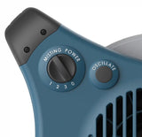 Lasko Misto® Outdoor Misting Fan (3-speed, pivoting, 9' hose, GFCI, blue)