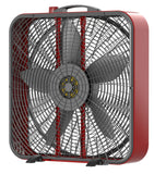 Lasko 20" 3-Speed Pro Power™ Industrial Grade Box Fan (red)