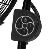 Lasko 20" High Velocity Commercial Floor or Wallmount fan with Remote Control, H20660, Black