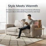 Lasko Designer Series 16" Tower Heater (2 heat settings, manual, timer, thermostat, beige)