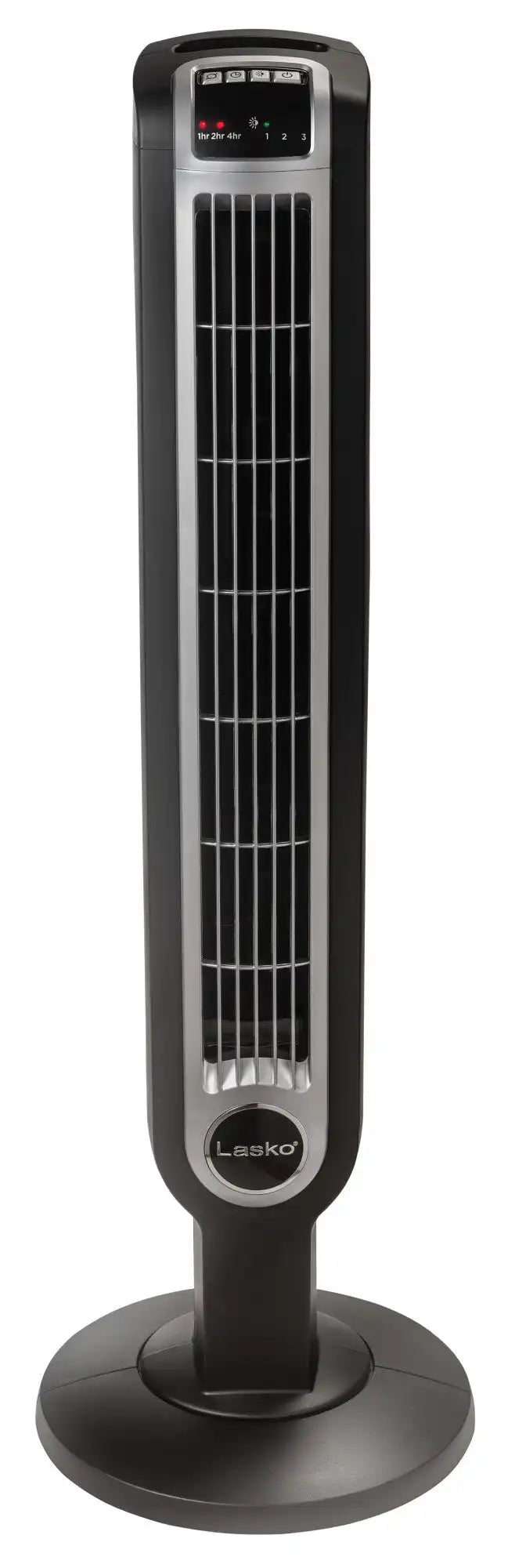 Lasko 36" Tower Fan with Nighttime Mode and Remote, T36205, Black