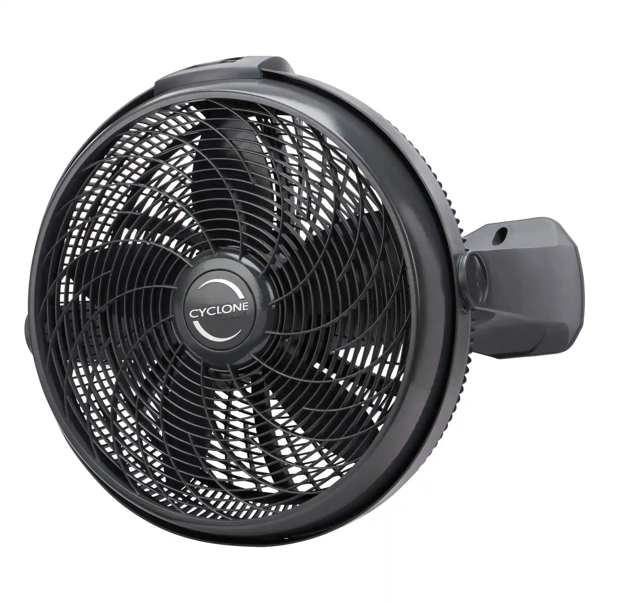 Lasko Cyclone® 20" Air Circulator Floor Fan (4-speed, remote, timer, 90° airflow, black)