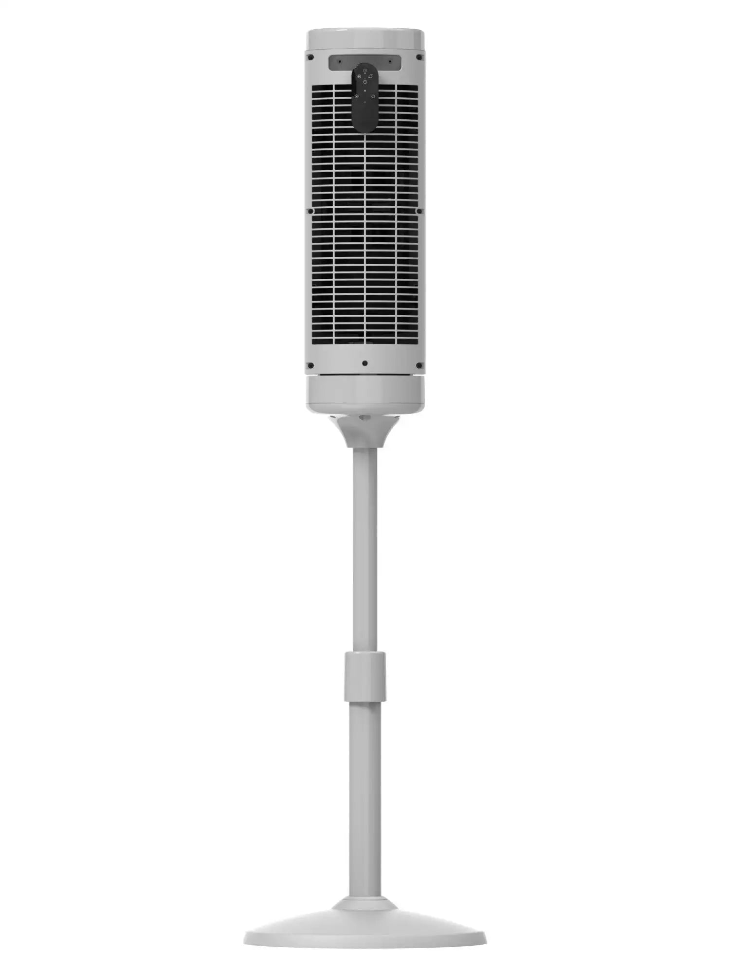 Lasko WhisperForce™ DC 54" Pedestal Tower Fan (8-speed, remote, timer, gray)