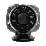 Lasko Whirlwind EcoQuiet DC 7" Orbital Air Circulator Fan (12-speed, remote, timer, black)