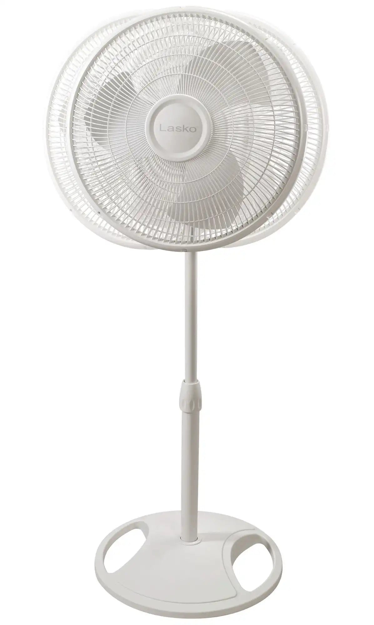 Lasko 16" Pedestal Fan (3-speed, manual, white)
