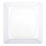 Air King 70 CFM Snap-In Exhaust Fan (ENERGY STAR® Certified, ceiling mounted, light, white)