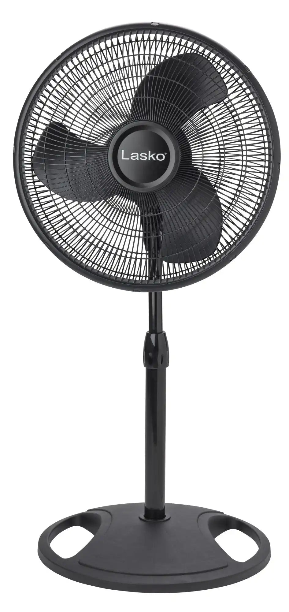 Lasko 16" Pedestal Fan (3-speed, manual, black)