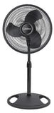 Lasko 16" Pedestal Fan (3-speed, manual, black)