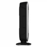 Lasko Aria™ 22" Ceramic Tower Heater (3 heat settings, remote, timer, smart, black)