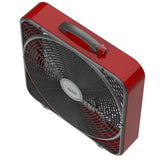 Lasko 20" 3-Speed Pro Power™ Industrial Grade Box Fan (red)