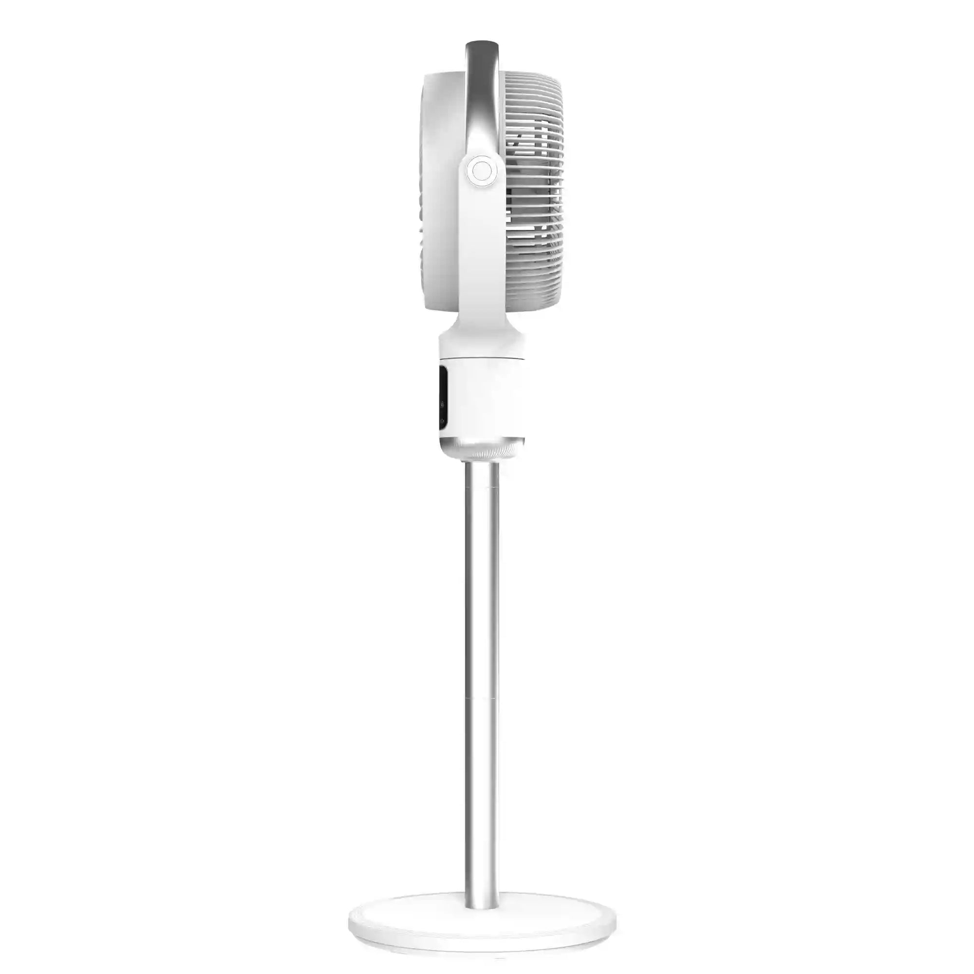 Lasko WhisperForce™ 24-speed DC Motor Pedestal Fan with Remote & Timer (white, model APDC301)