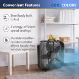 Lasko B20301 20" Weather Resistant Box Fan with 3 Speeds