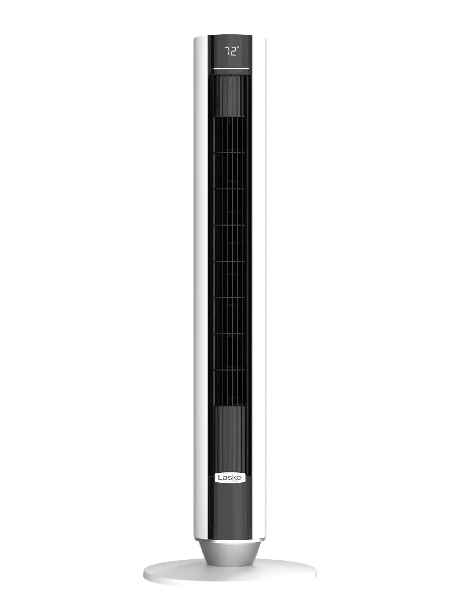 Lasko WhisperForce™ DC 40" Tower Fan (12-speed, remote, timer, air filtration, white)