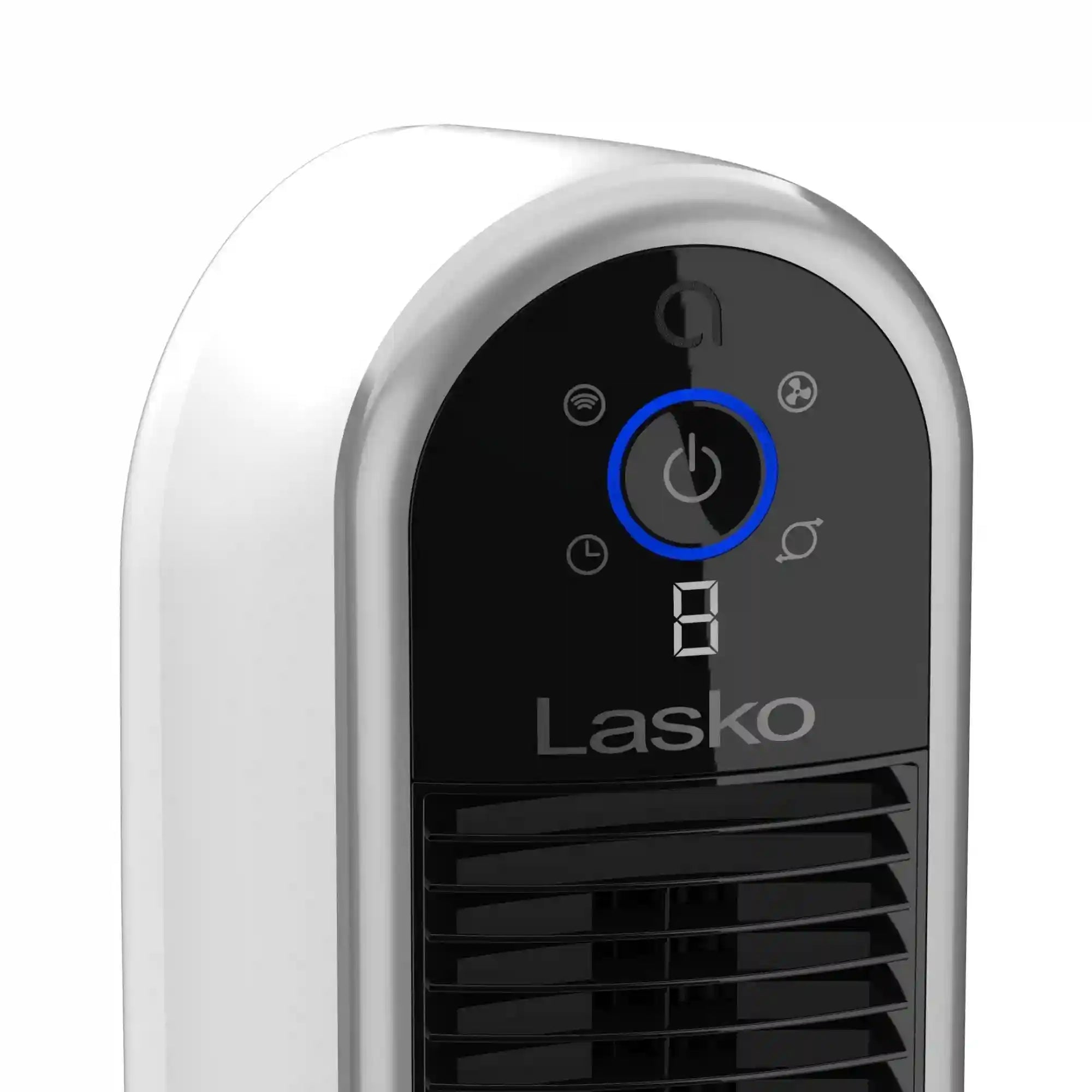Lasko Aria™ 40" Tower (5-speed, remote, timer, white)
