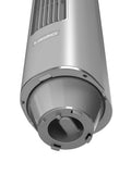 Lasko Summit WhisperForce™ DC 40" Tower Fan (12-speed, remote, timer, air filtration, gray)