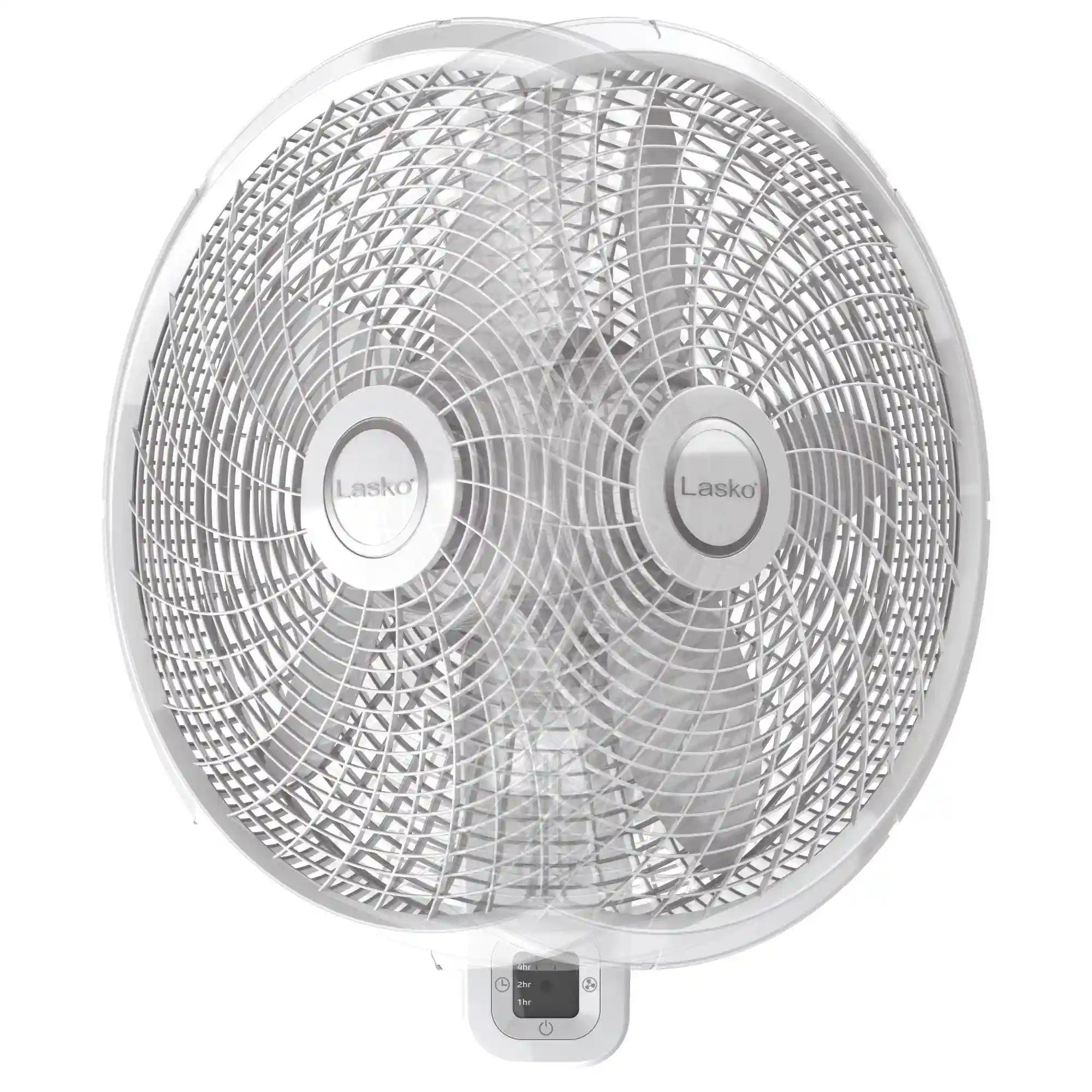 Oscillating Wall-Mount Fan with Remote
