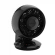 Lasko Whirlwind EcoQuiet DC 7" Orbital Air Circulator Fan (12-speed, remote, timer, black)