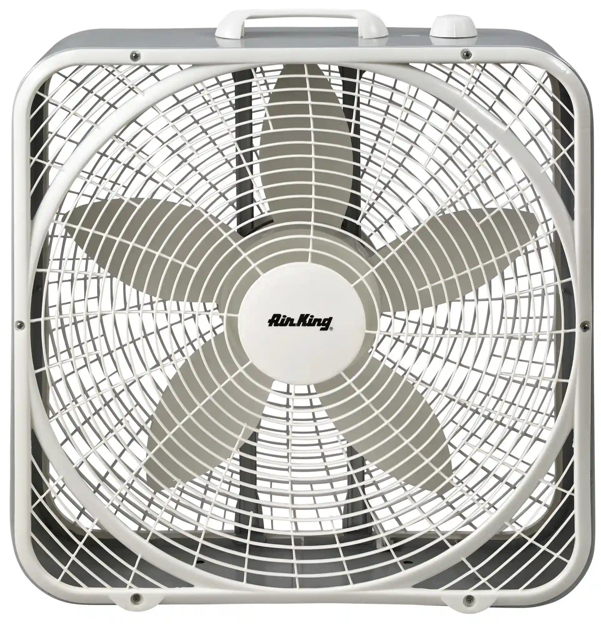 Air King 20" Commercial Grade Box Fan (3-speed, white)