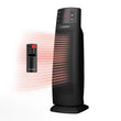 Lasko CT22850 1500W Ceramic Tower Space Heater with Tip-Switch and Remote: Black