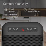 Lasko CD09100 MyHeat Max 9" Digital Ceramic Space Heater, Black