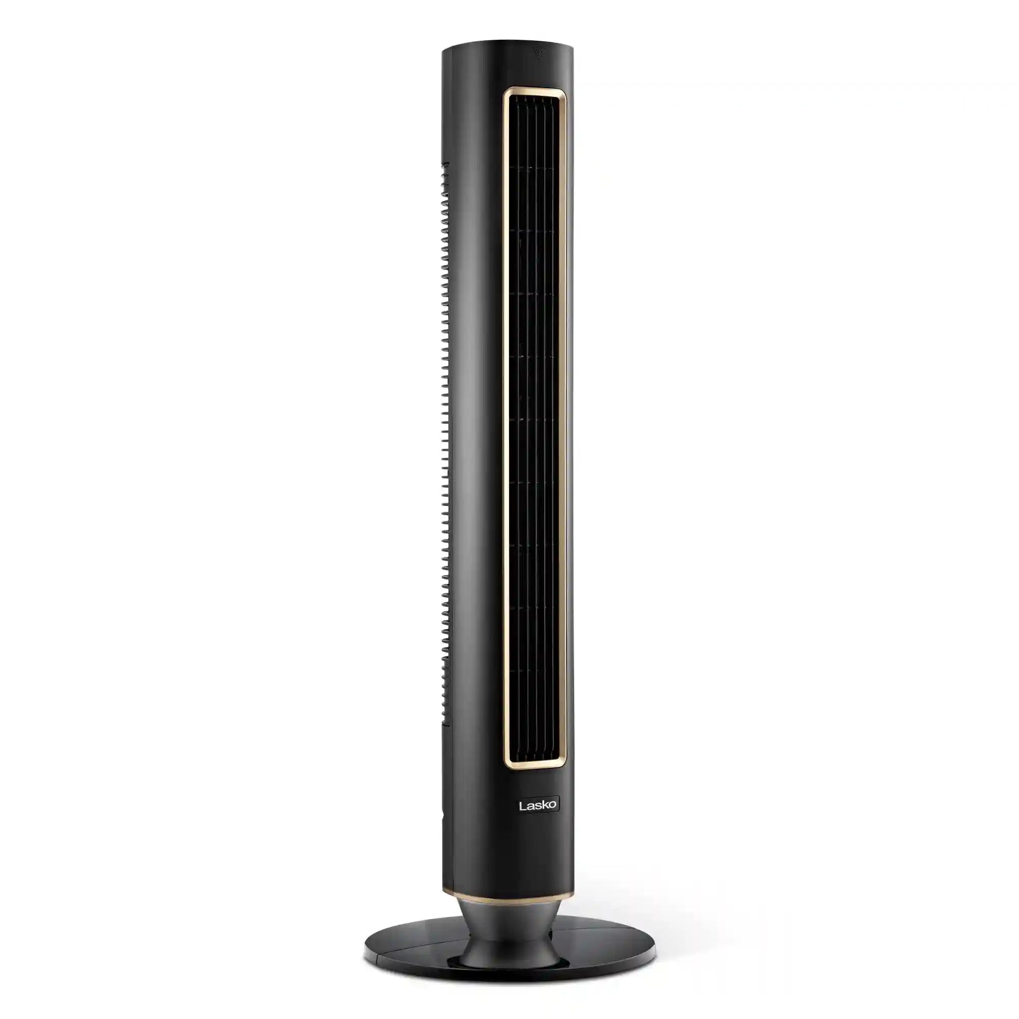 Lasko Summit Whisperforce™ DC 40" Tower Fan (12-speed, remote, black)