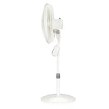 Lasko 16" Pedestal Fan (3-speed, remote, timer, white)