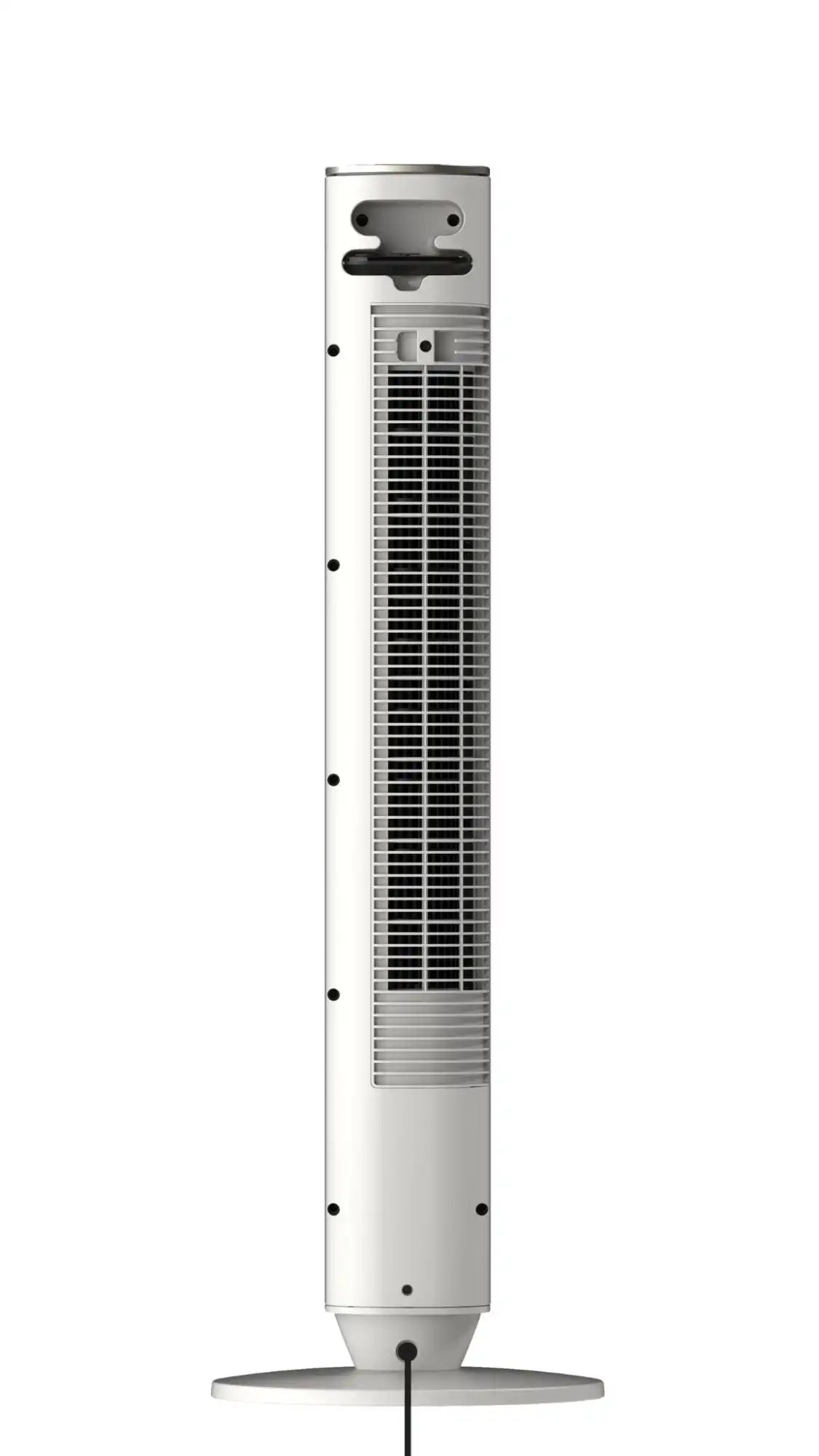 Lasko WhisperForce™ DC 40" Tower Fan (12-speed, remote, timer, air filtration, white/black)