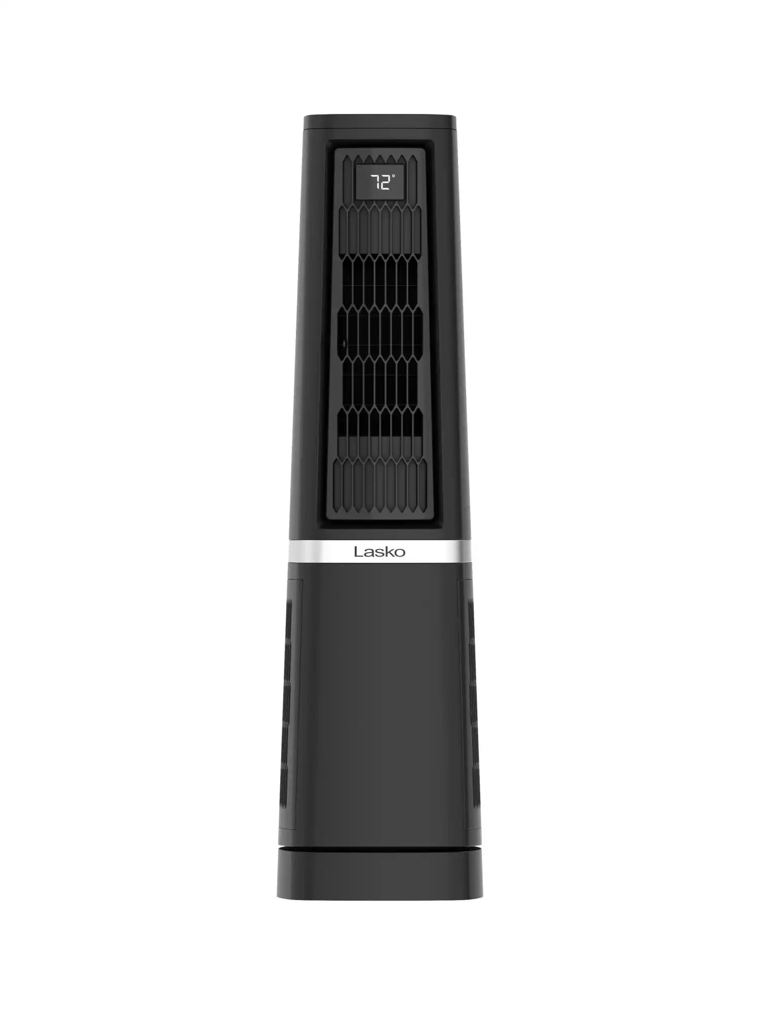 Lasko High Velocity WhisperForce™ DC 35" Tower Fan (12-speed, remote, timer, 90° oscillation, black)