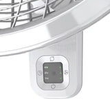 Oscillating Wall-Mount Fan with Remote
