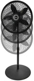 Lasko Cyclone® 18" Pedestal Fan (3-speed, manual, black)