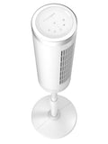 Lasko WhisperForce™ DC 54" Pedestal Tower Fan (8-speed, remote, timer, white)