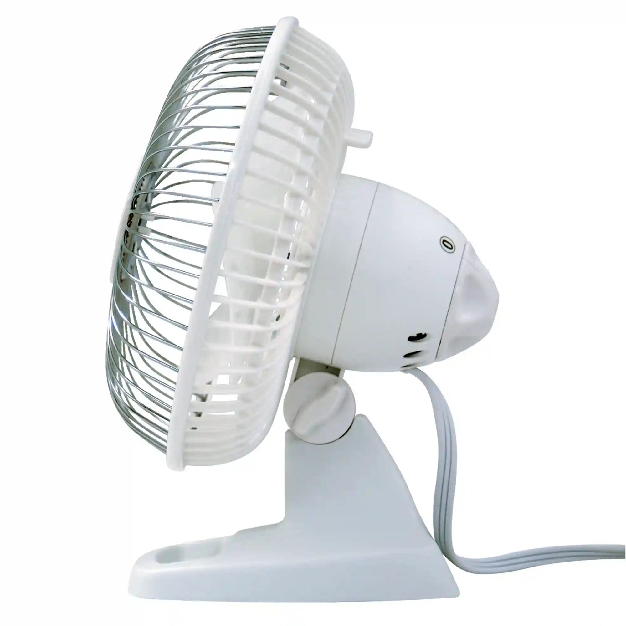 Air King 6" Table Top Fan (2-speed, manual, white)