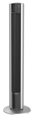 Lasko Xtra Air 48" Tower Fan (4-speed, remote, timer, black/silver)