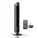 Lasko Aria™ 40" Tower (5-speed, remote, timer, black)