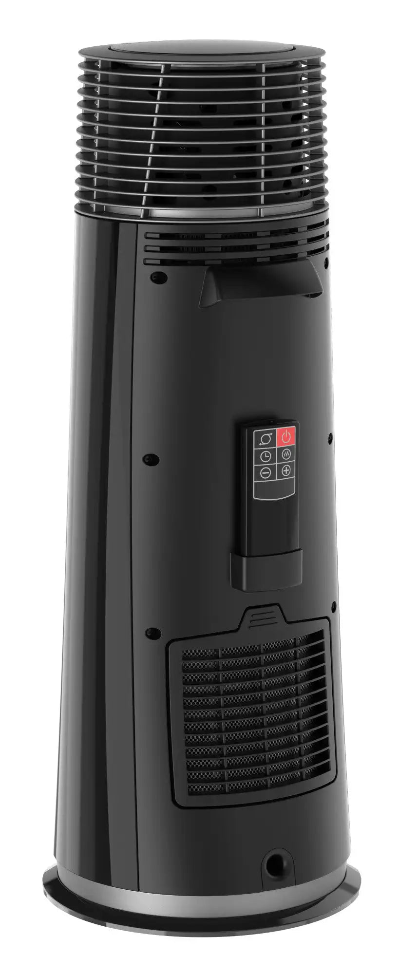 Lasko 1500W Full Circle Warmth Ceramic Tower Space Theater with Remote Control, CT24362, Black