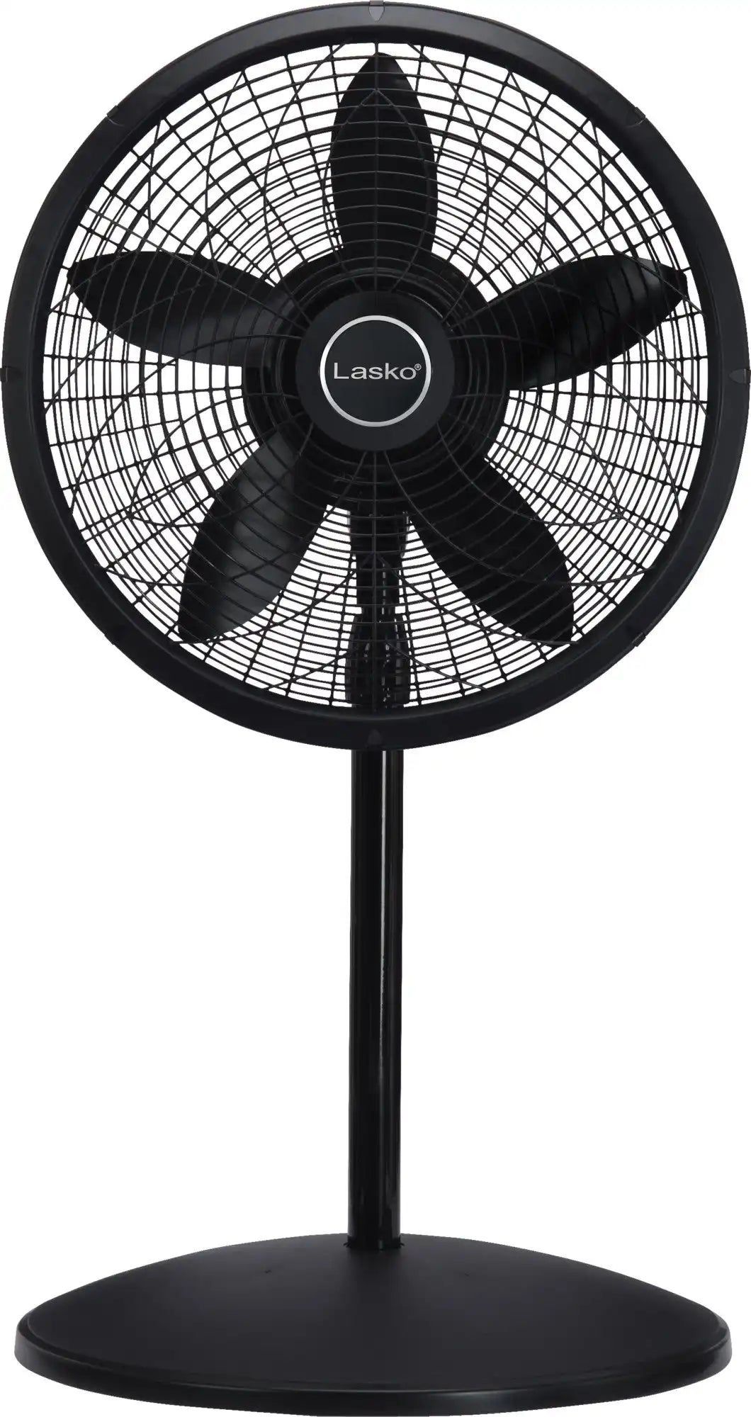 Lasko Performance 18" 3-speed Pedestal Fan (3-speed, manual, black)