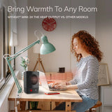 Lasko MyHeat™ Mini Personal Ceramic Heater (black)