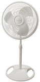 Lasko 16" Pedestal Fan (3-speed, manual, white)