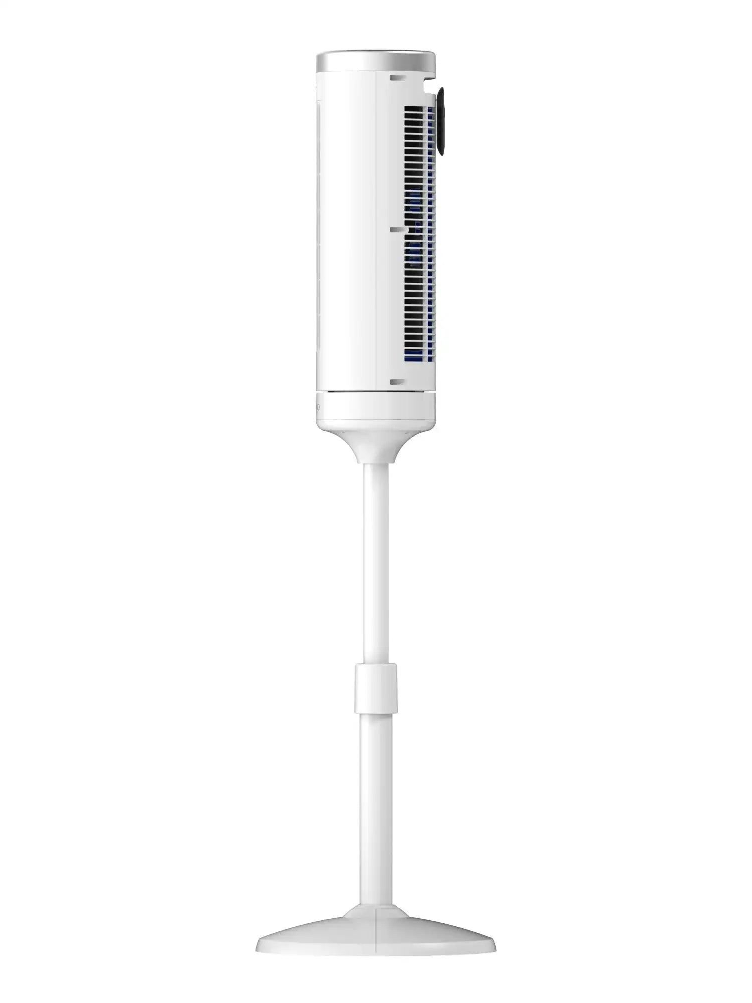 Lasko WhisperForce™ DC 54" Pedestal Tower Fan (8-speed, remote, timer, white)