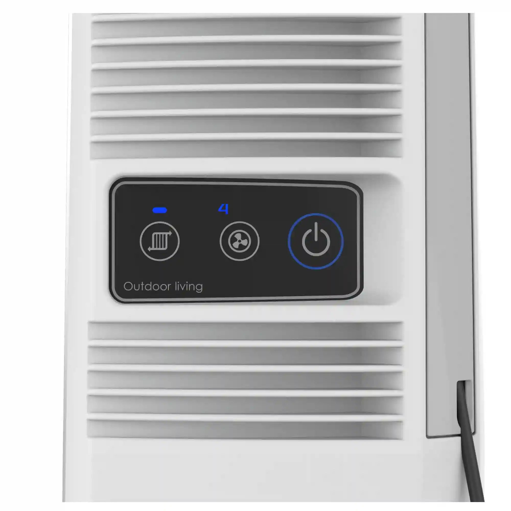 Lasko YF321 42" Misting Outdoor Tower Fan with 10-Foot Power Cord and 4 speeds: White