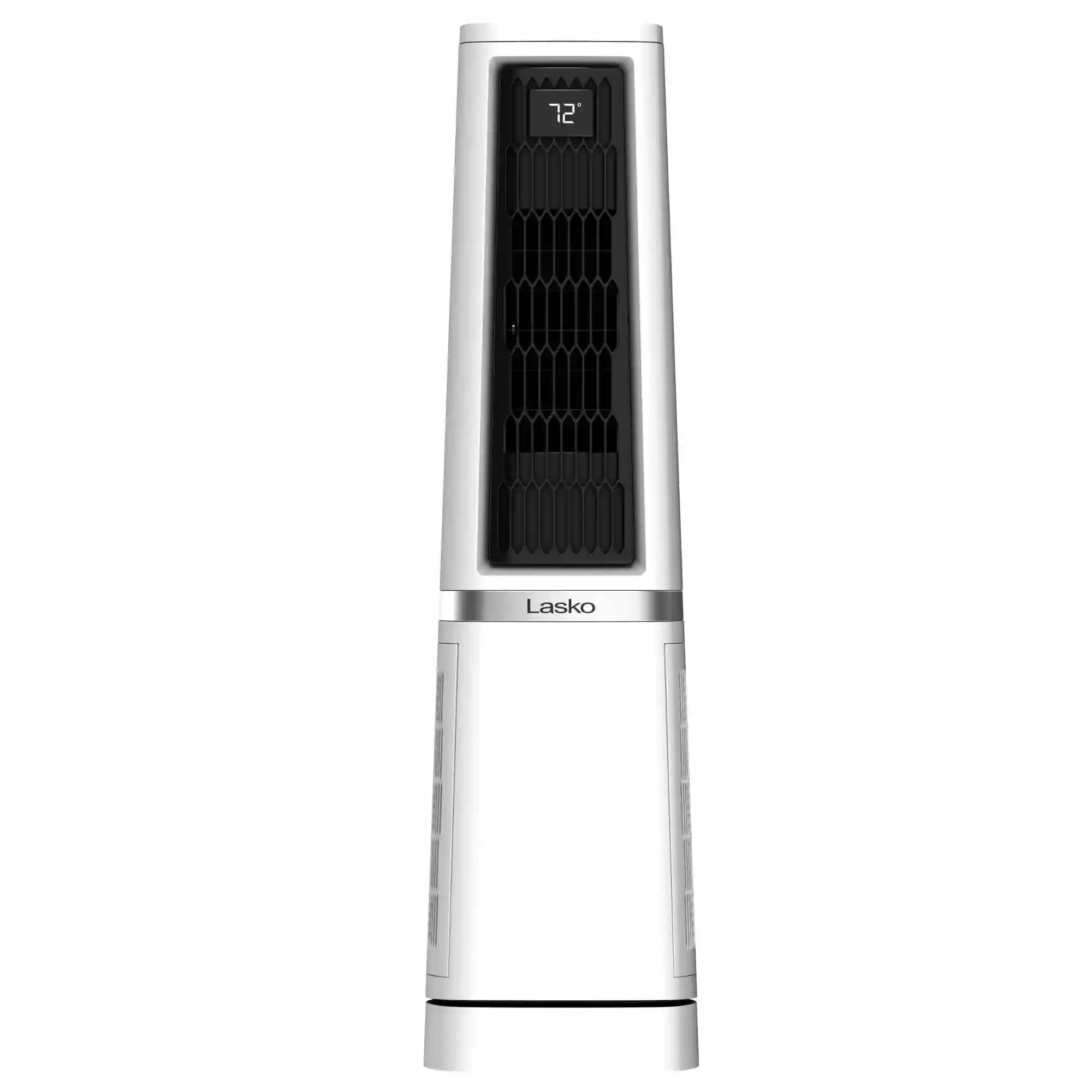 Lasko High Velocity WhisperForce™ DC 35" Tower Fan (12-speed, remote, timer, 90° oscillation, air filtration, black)