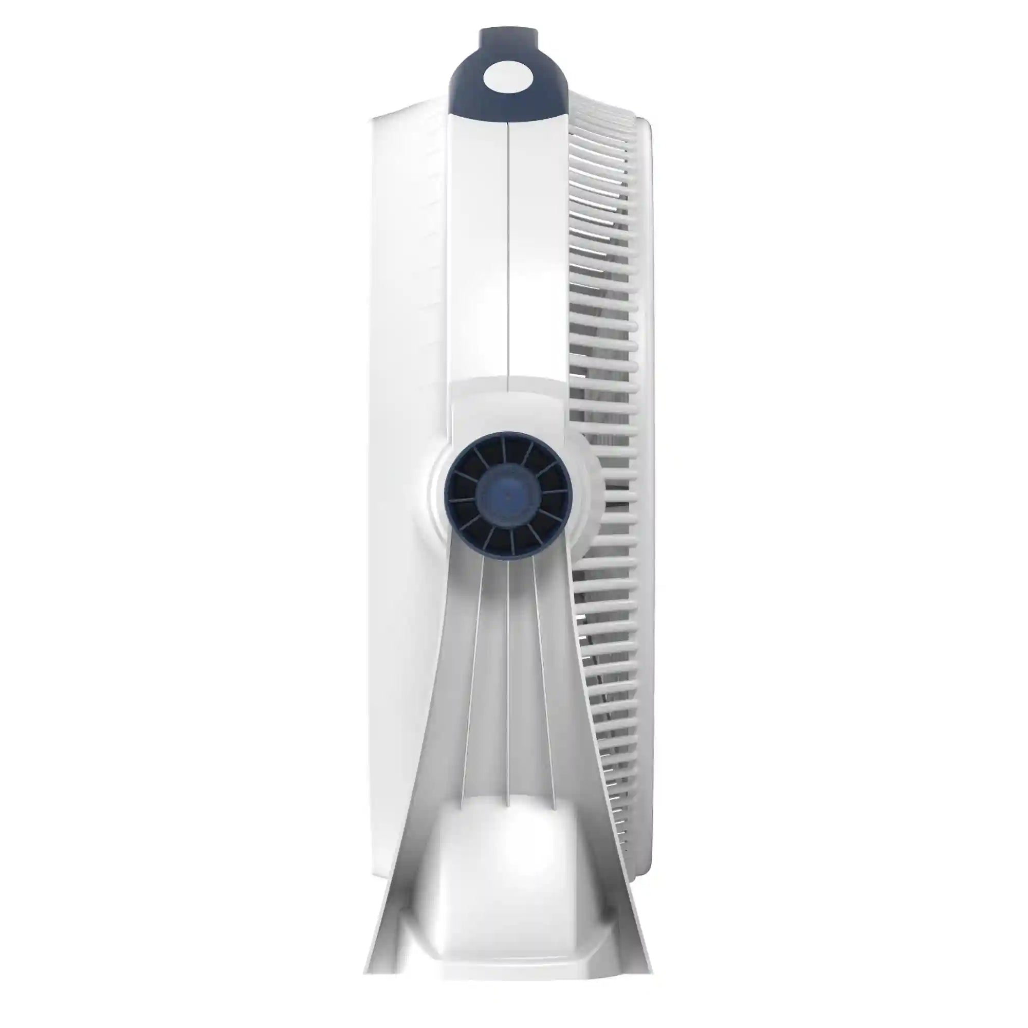 Lasko Wind Machine® 20" Air Circulator Floor Fan (3-speed, manual, 360° airflow, light gray)